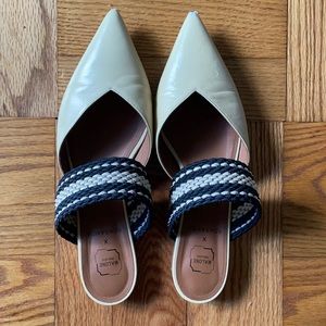 Malone Souliers x Roksanda pointy slides